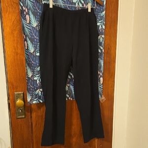 Lands' End Black Boot Cut Women's Pants